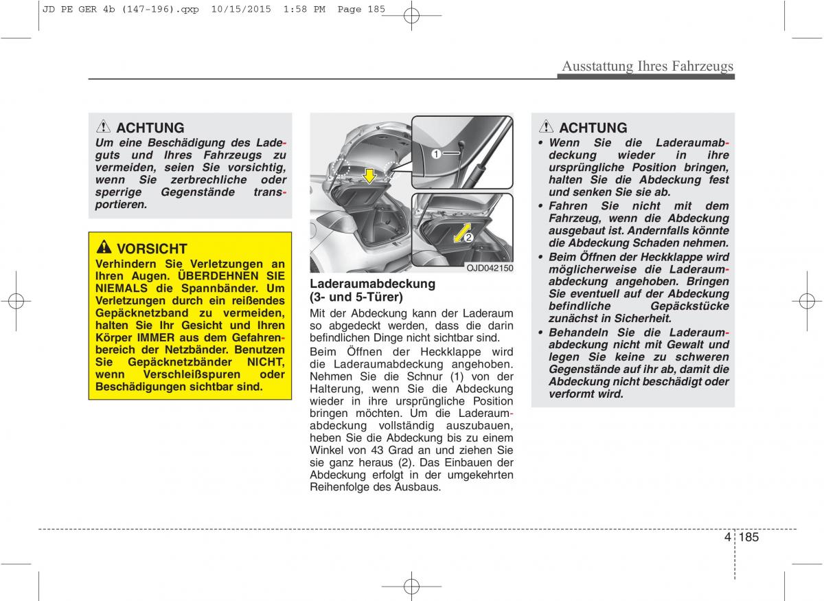 KIA Ceed II 2 Handbuch / page 277