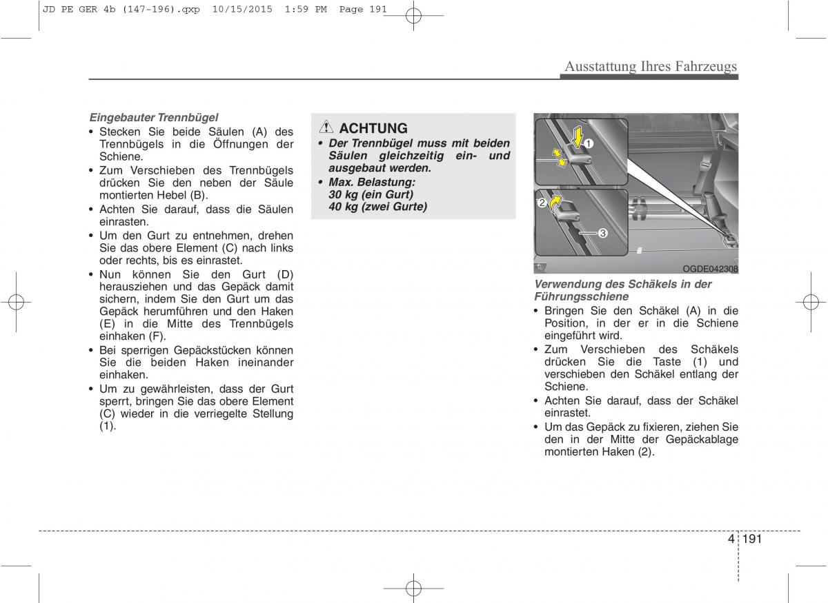 KIA Ceed II 2 Handbuch / page 283