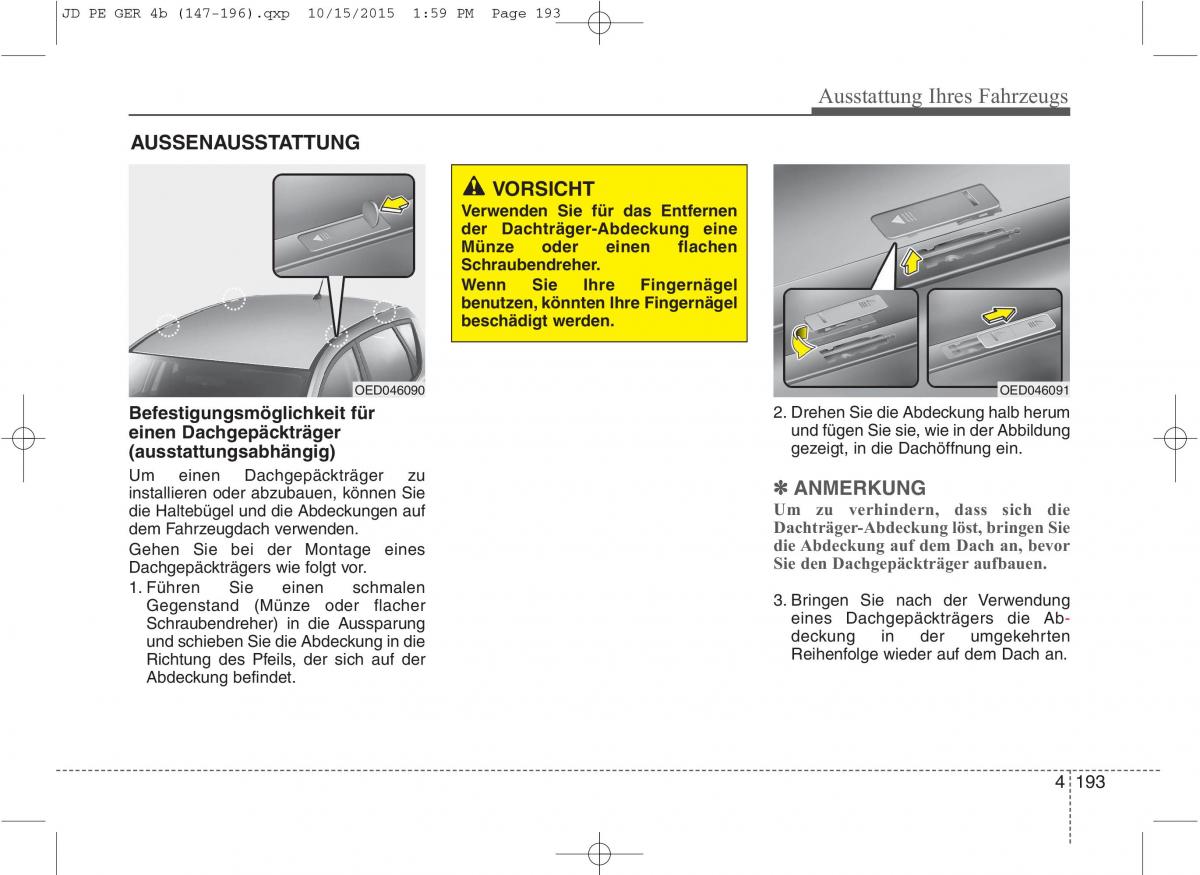 KIA Ceed II 2 Handbuch / page 285