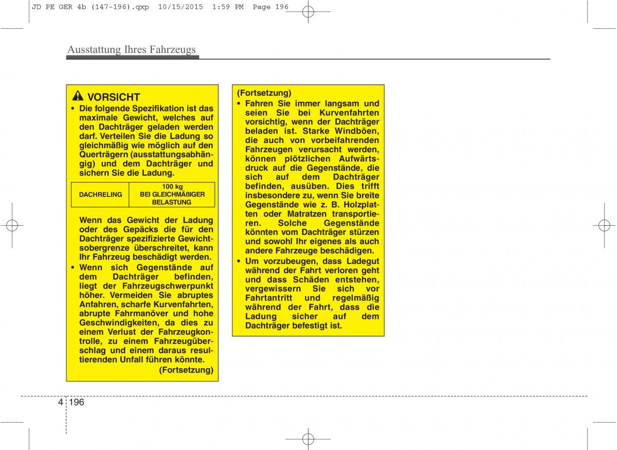 KIA Ceed II 2 Handbuch / page 288