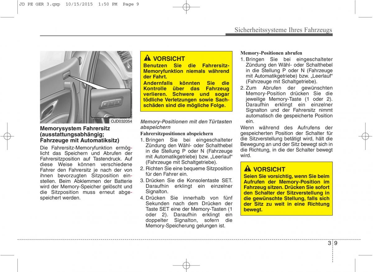 KIA Ceed II 2 Handbuch / page 29