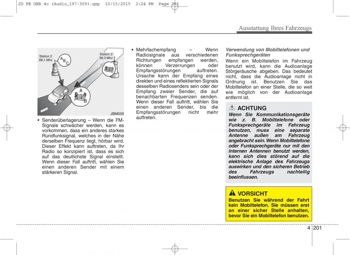 KIA Ceed II 2 Handbuch / page 293