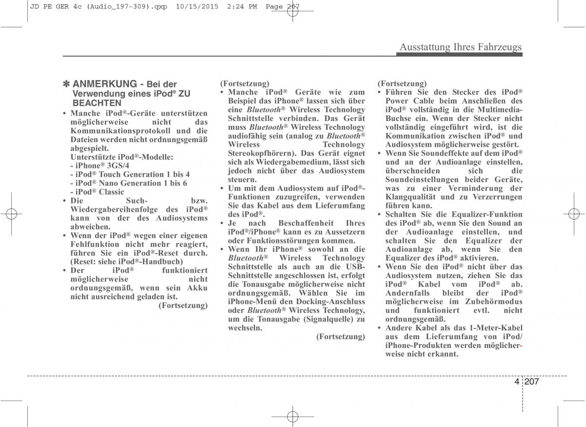 KIA Ceed II 2 Handbuch / page 299