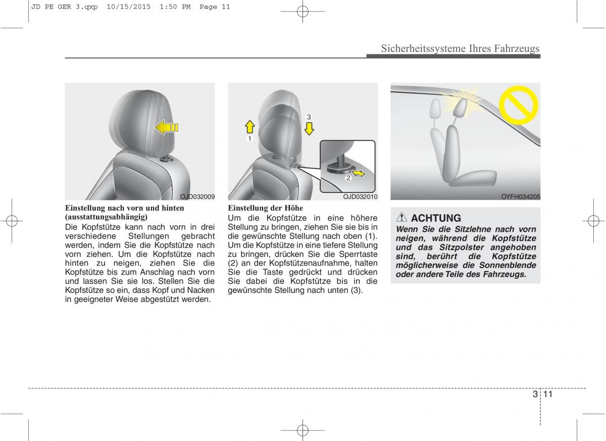 KIA Ceed II 2 Handbuch / page 31