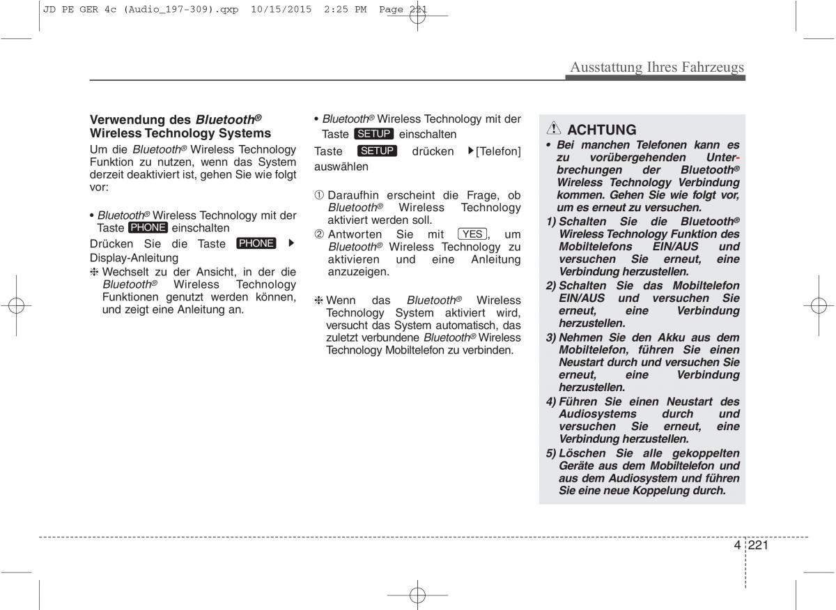 KIA Ceed II 2 Handbuch / page 313