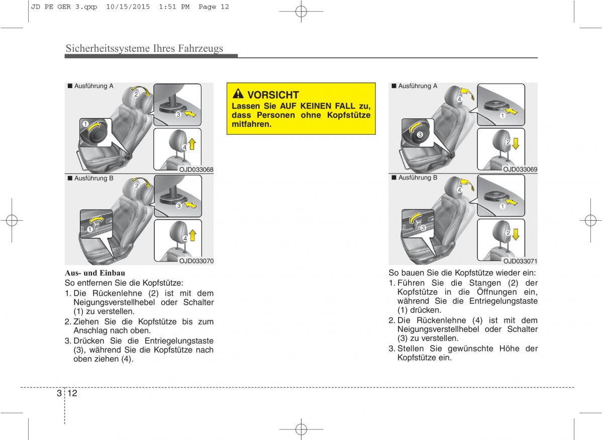 KIA Ceed II 2 Handbuch / page 32