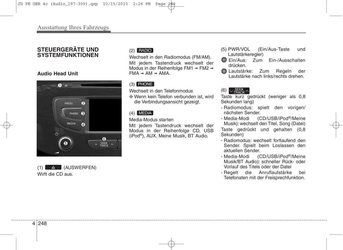 KIA Ceed II 2 Handbuch / page 340