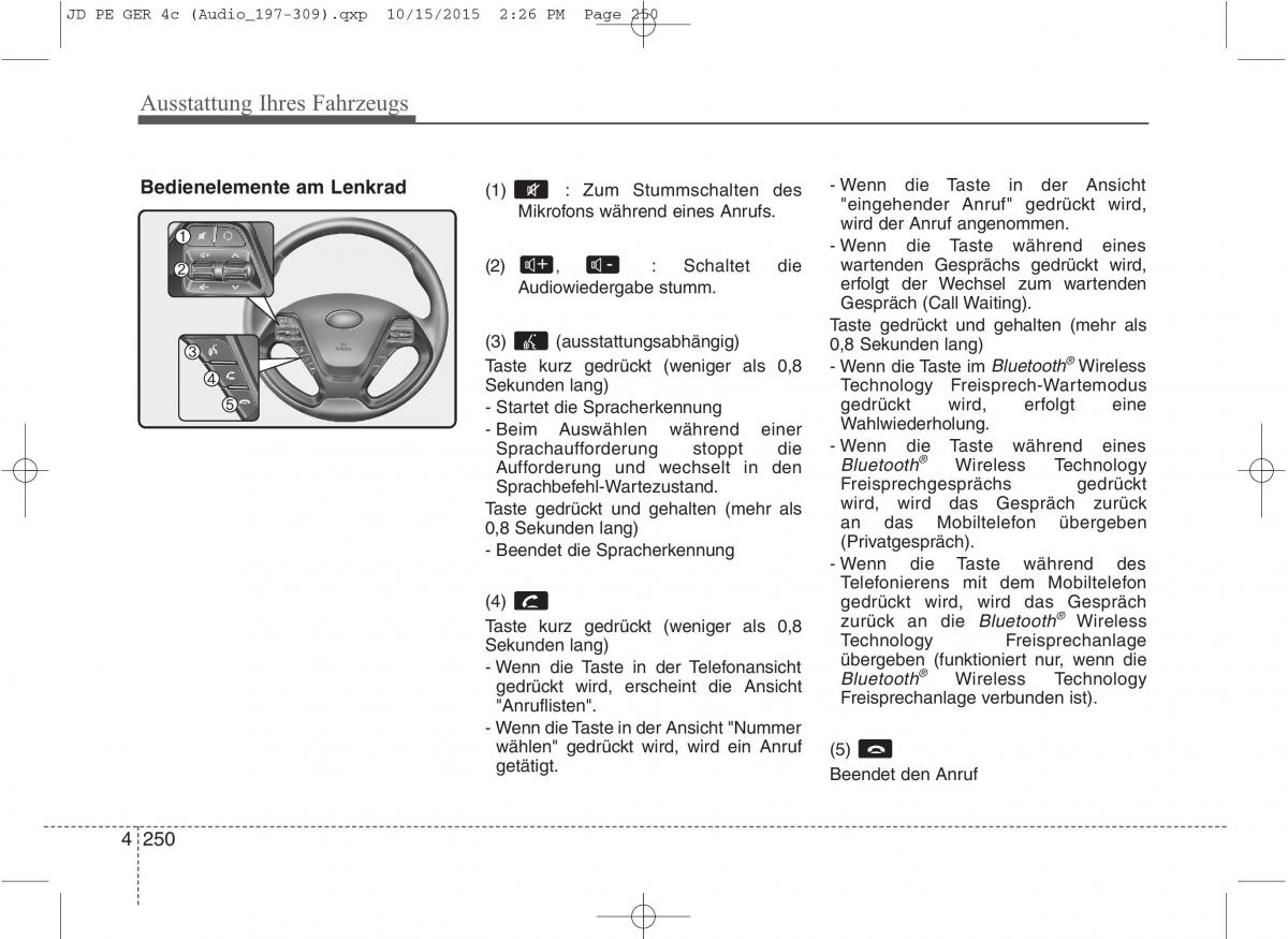 KIA Ceed II 2 Handbuch / page 342