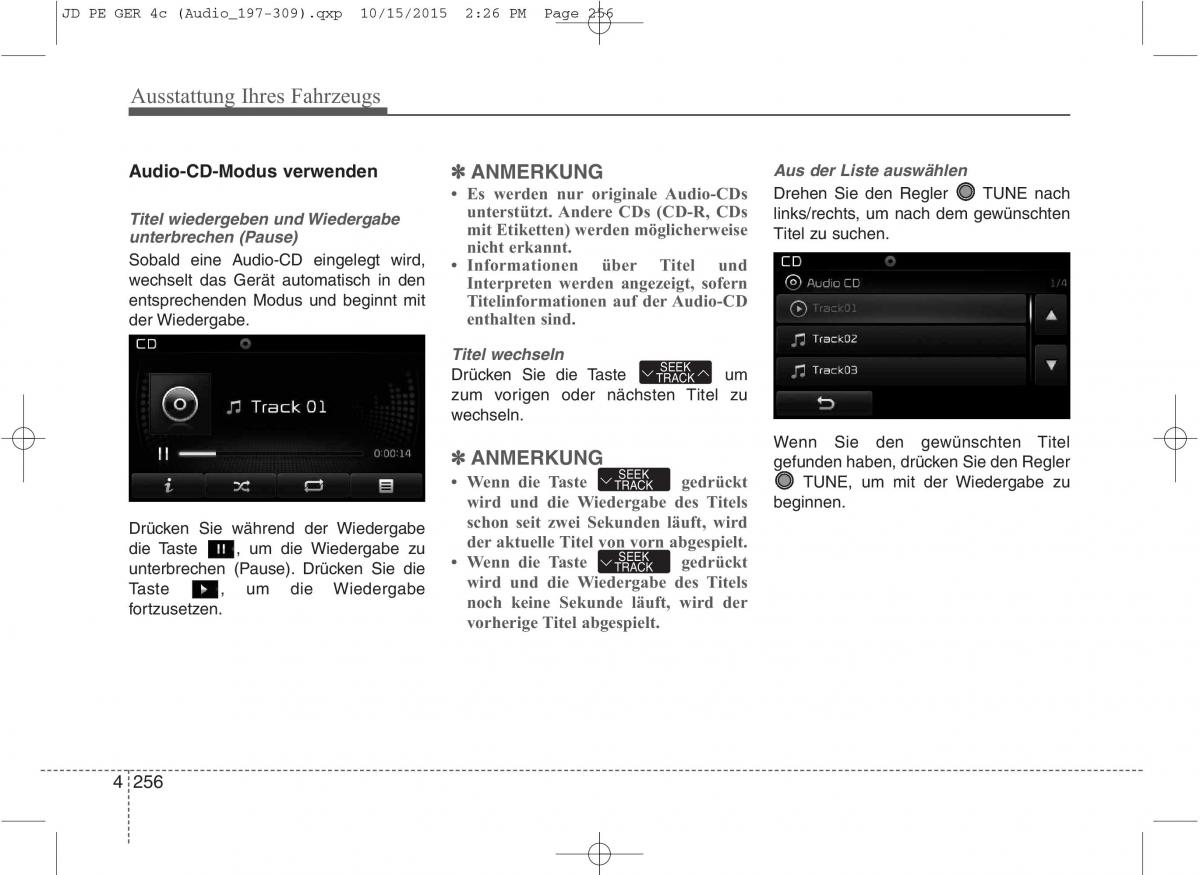 KIA Ceed II 2 Handbuch / page 348