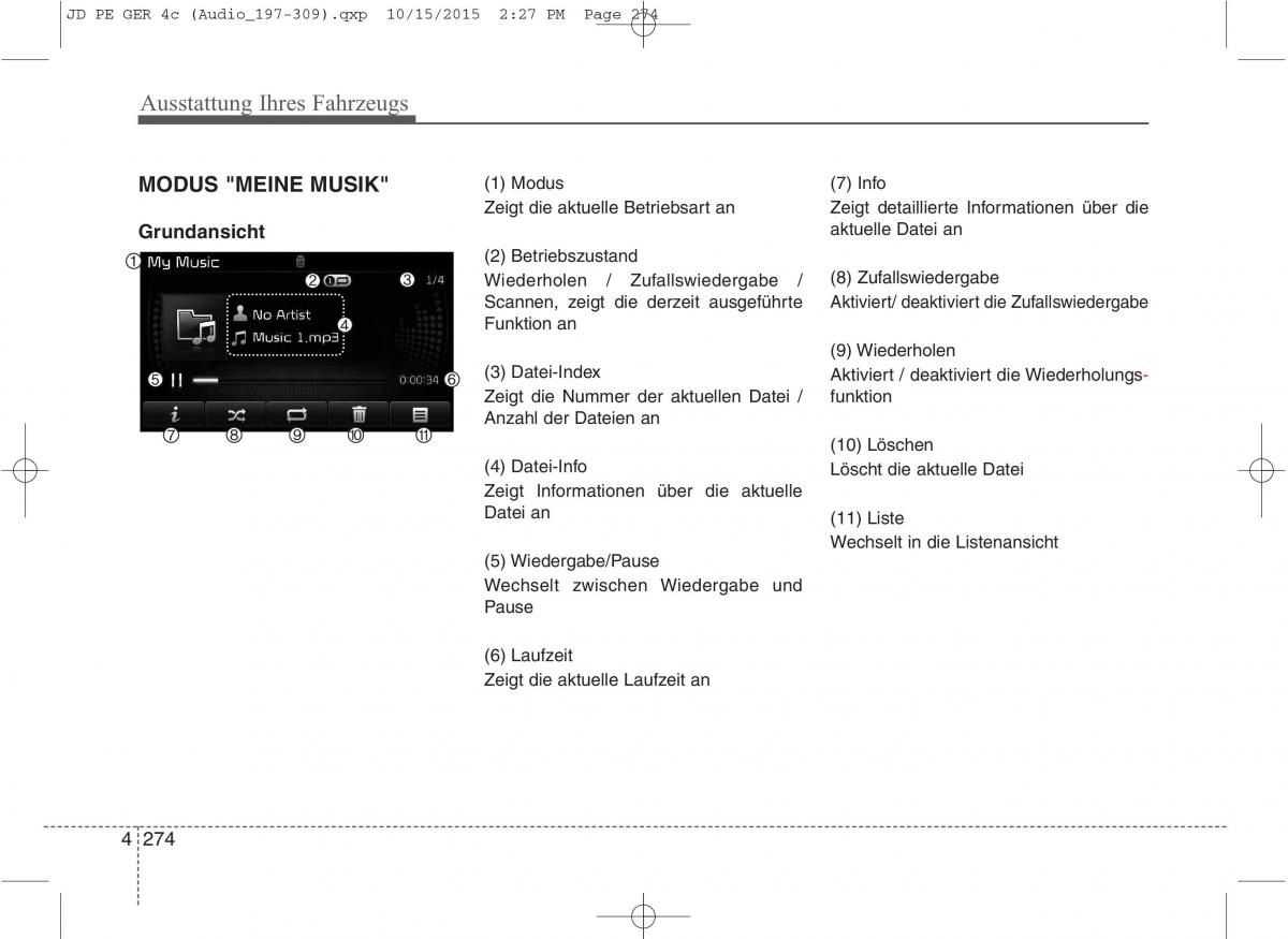 KIA Ceed II 2 Handbuch / page 366