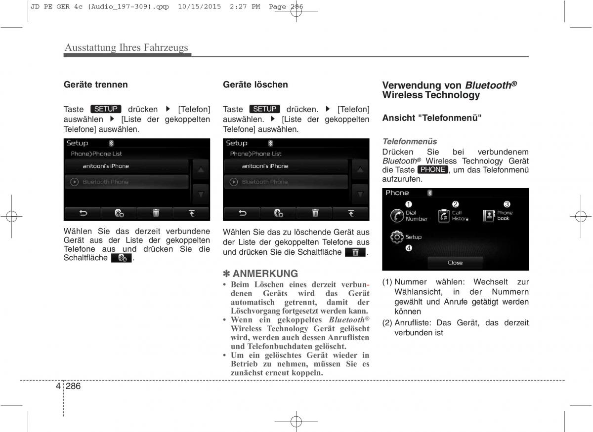 KIA Ceed II 2 Handbuch / page 378