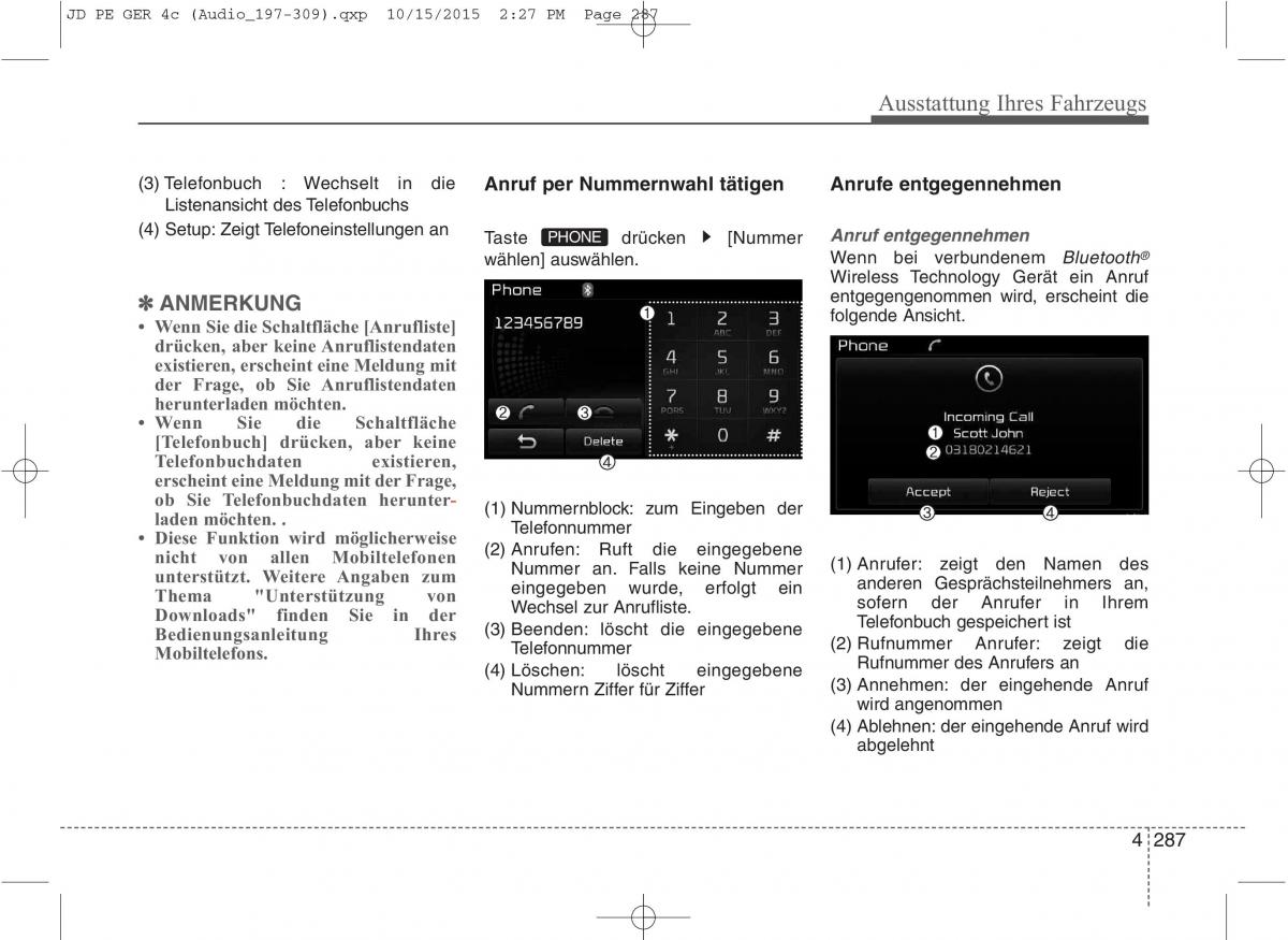 KIA Ceed II 2 Handbuch / page 379