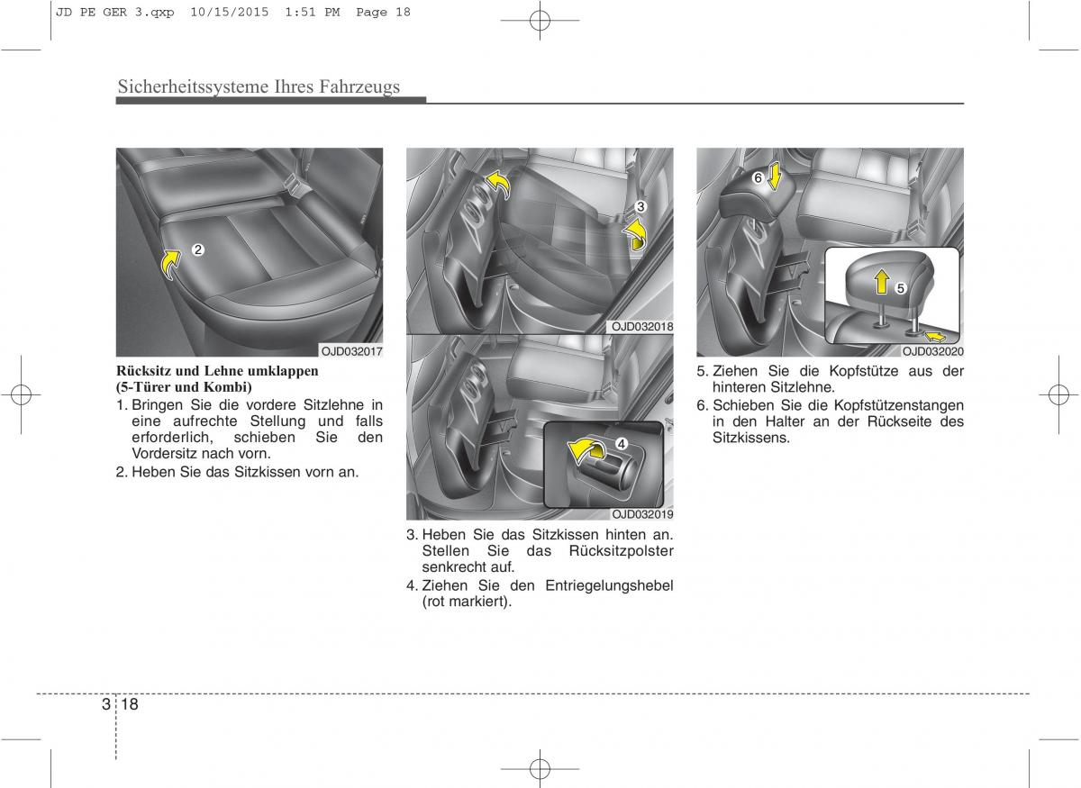 KIA Ceed II 2 Handbuch / page 38