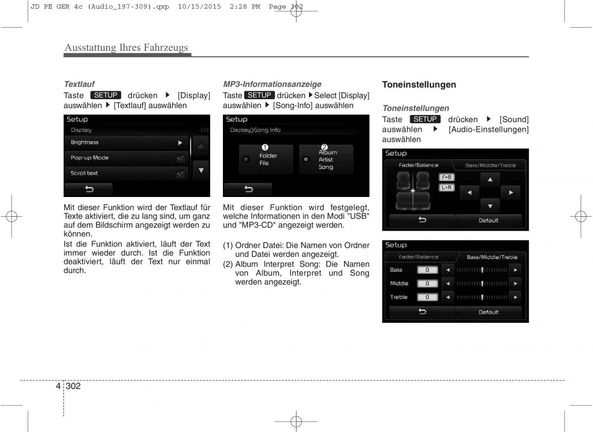 KIA Ceed II 2 Handbuch / page 394