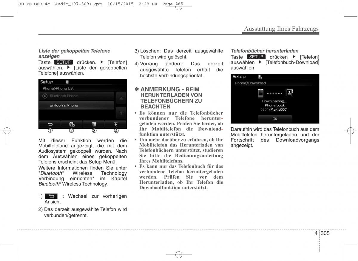 KIA Ceed II 2 Handbuch / page 397