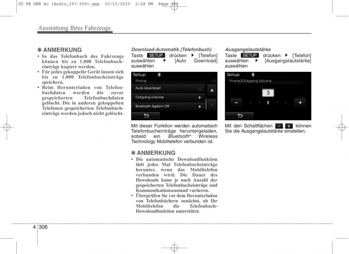 KIA Ceed II 2 Handbuch / page 398