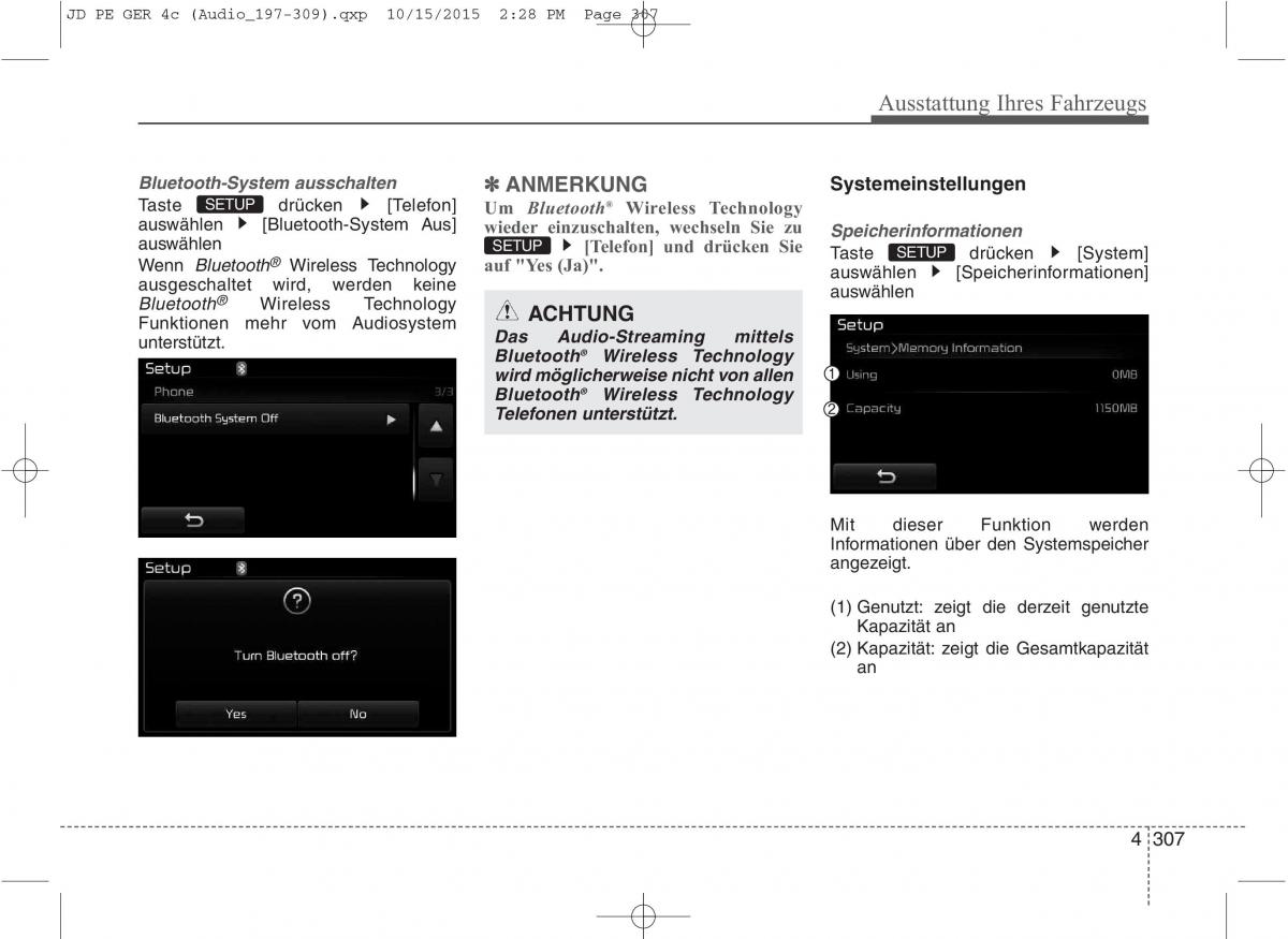 KIA Ceed II 2 Handbuch / page 399