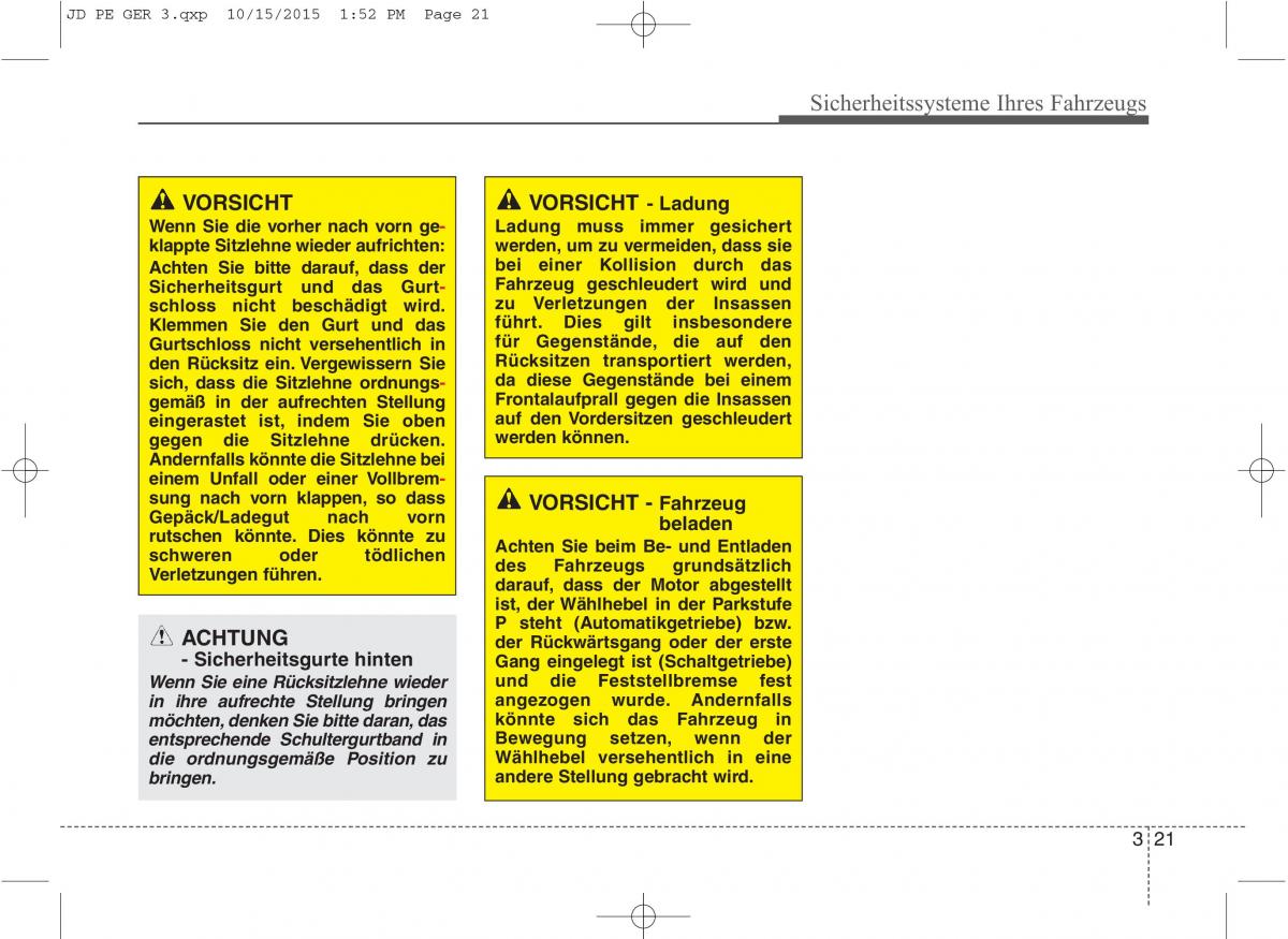 KIA Ceed II 2 Handbuch / page 41