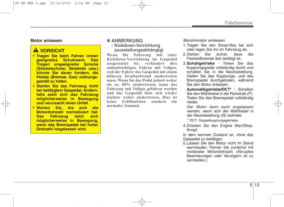 KIA Ceed II 2 Handbuch / page 414