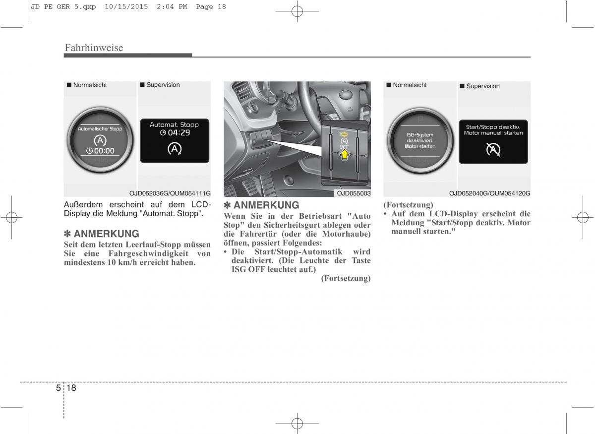 KIA Ceed II 2 Handbuch / page 419