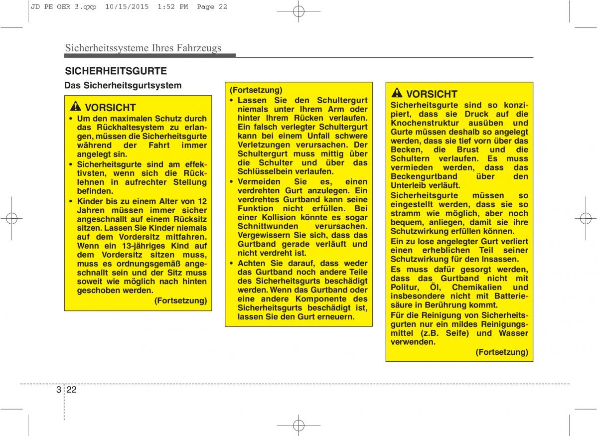 KIA Ceed II 2 Handbuch / page 42