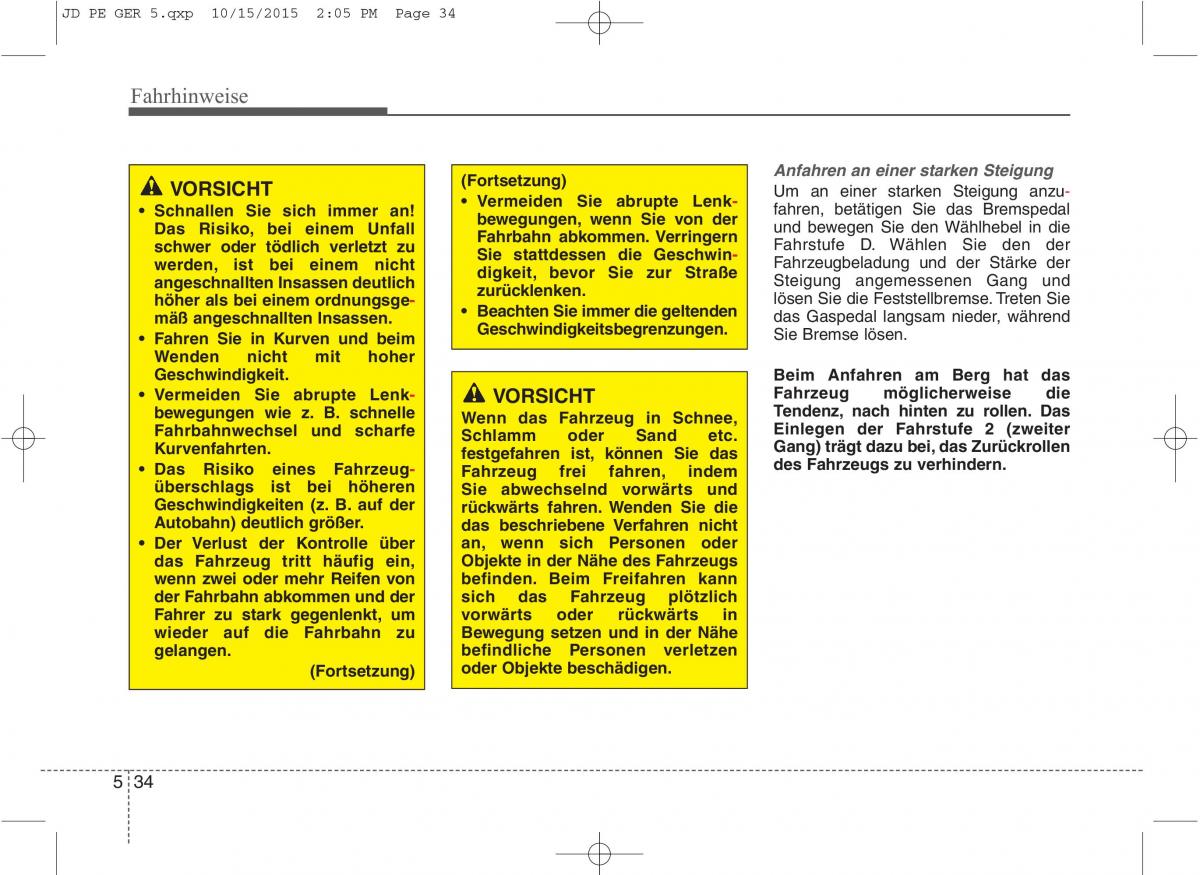 KIA Ceed II 2 Handbuch / page 435