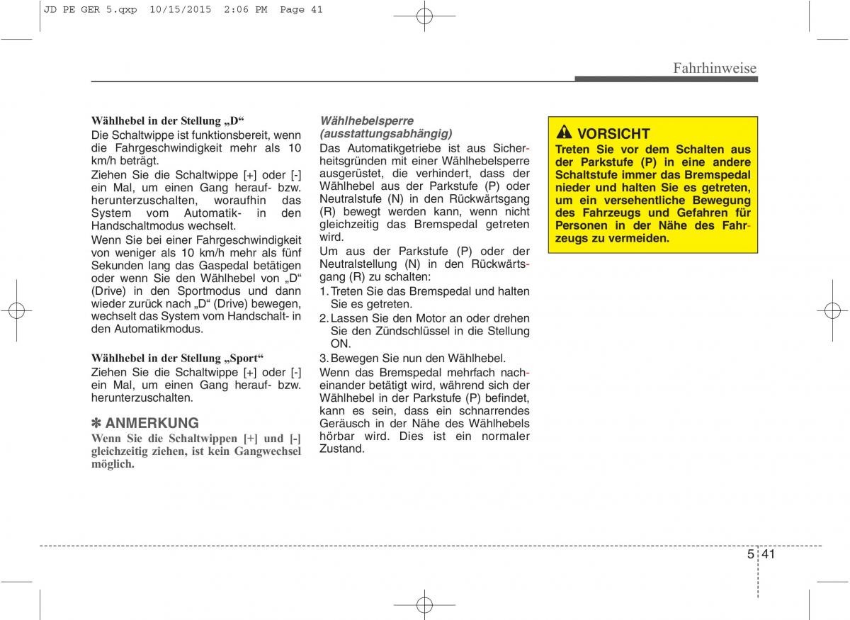 KIA Ceed II 2 Handbuch / page 442