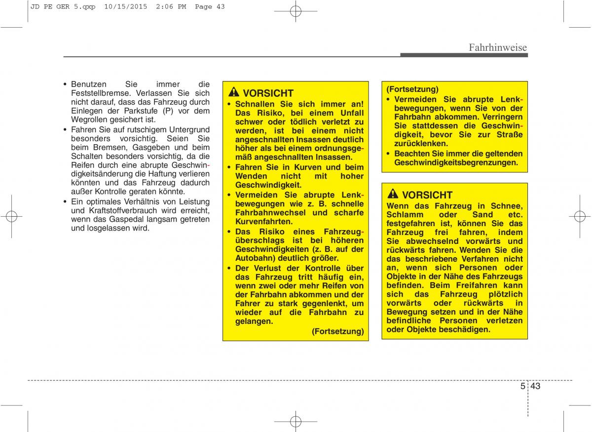 KIA Ceed II 2 Handbuch / page 444