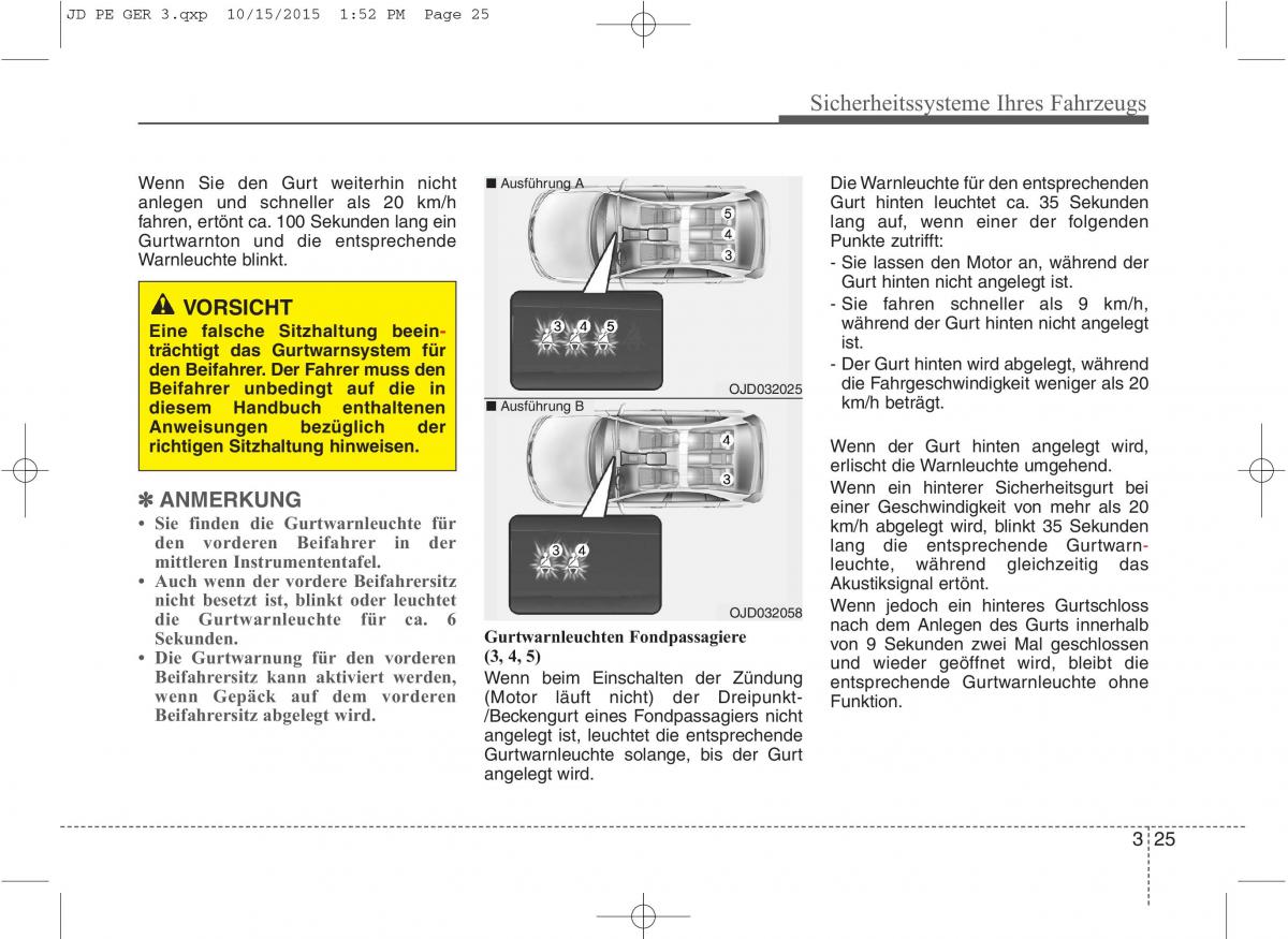 KIA Ceed II 2 Handbuch / page 45