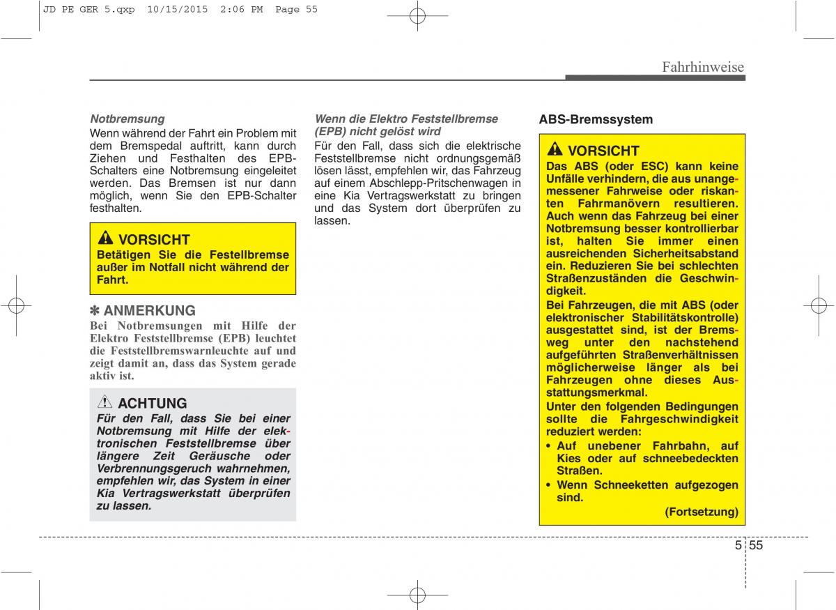 KIA Ceed II 2 Handbuch / page 456