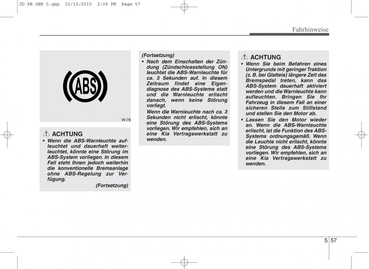 KIA Ceed II 2 Handbuch / page 458