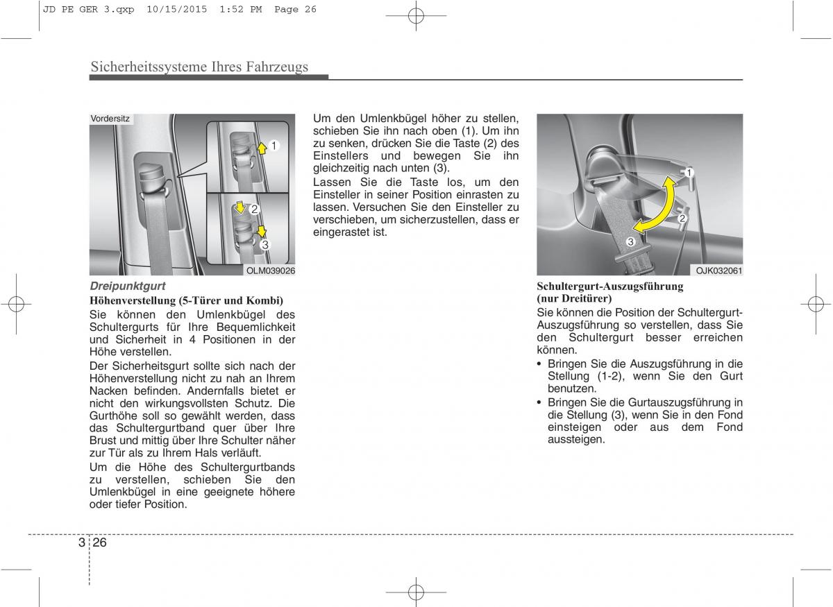 KIA Ceed II 2 Handbuch / page 46