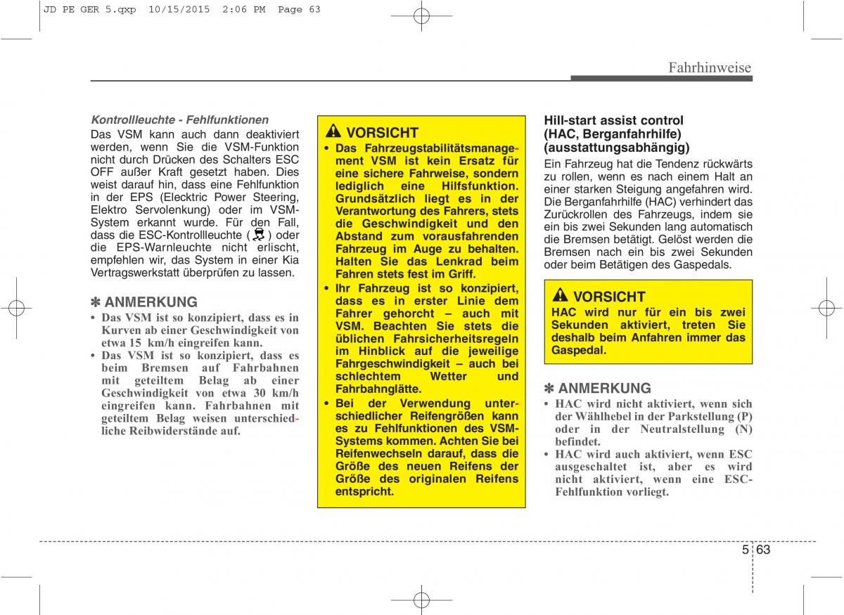 KIA Ceed II 2 Handbuch / page 464