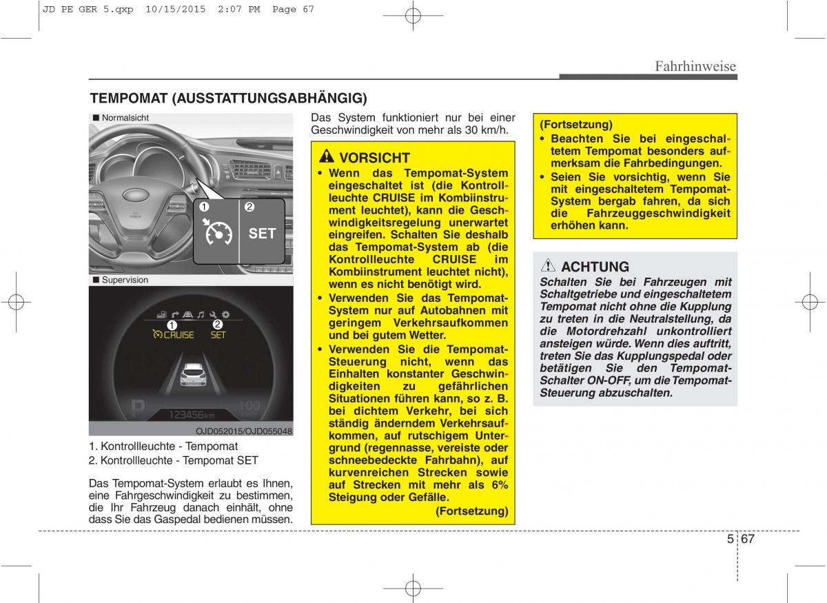 KIA Ceed II 2 Handbuch / page 468