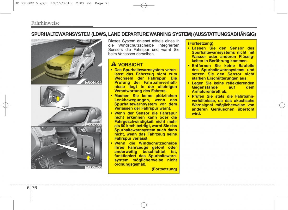 KIA Ceed II 2 Handbuch / page 477