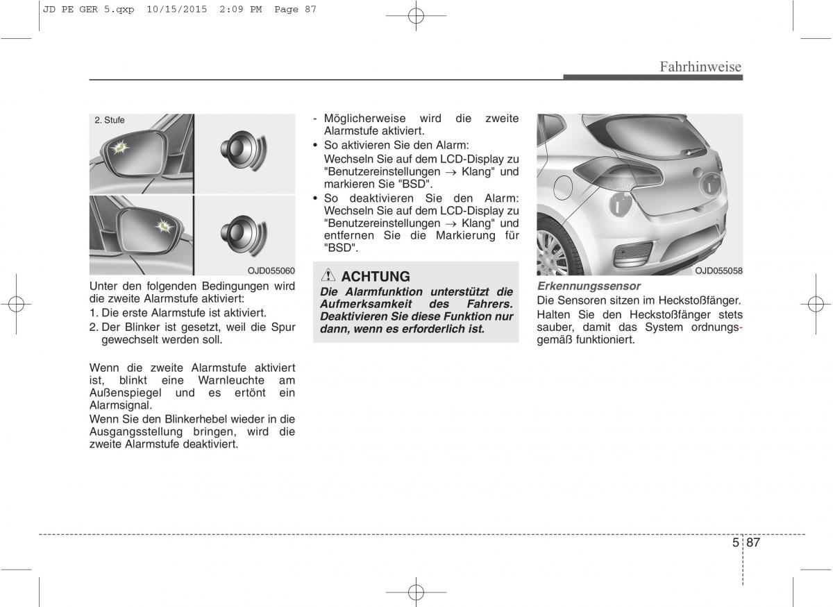 KIA Ceed II 2 Handbuch / page 488