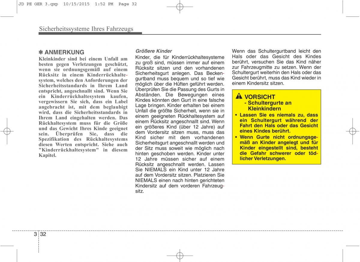 KIA Ceed II 2 Handbuch / page 52