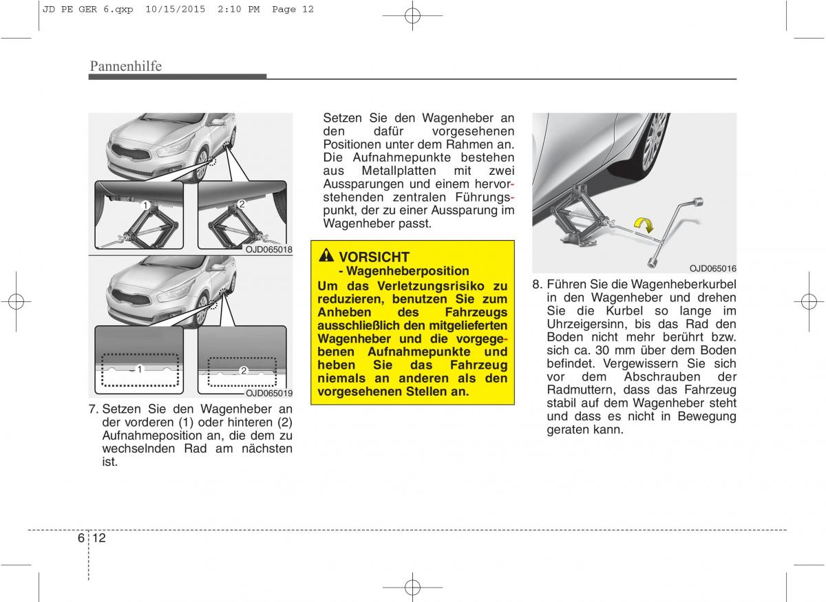 KIA Ceed II 2 Handbuch / page 527