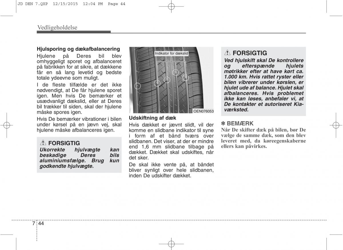 KIA Ceed II 2 Bilens instruktionsbog / page 548