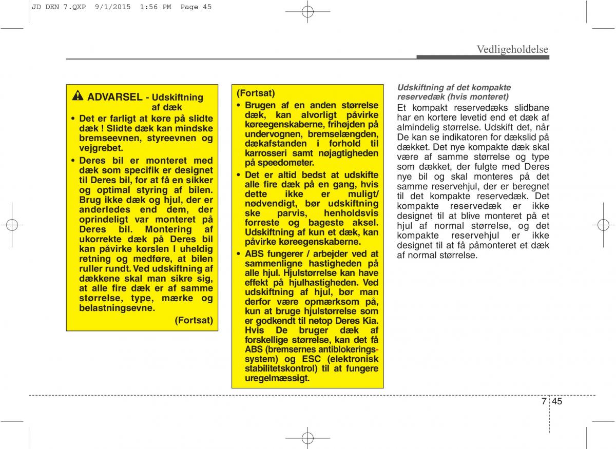 KIA Ceed II 2 Bilens instruktionsbog / page 549