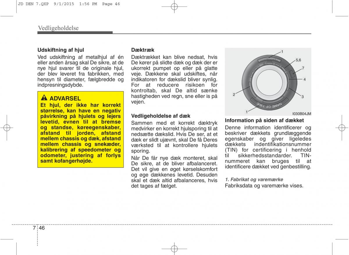 KIA Ceed II 2 Bilens instruktionsbog / page 550