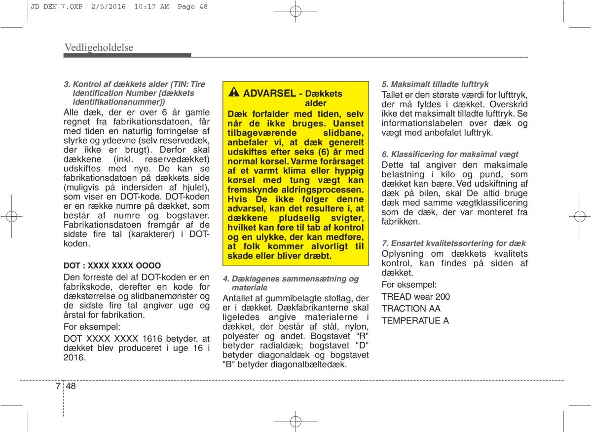 KIA Ceed II 2 Bilens instruktionsbog / page 552