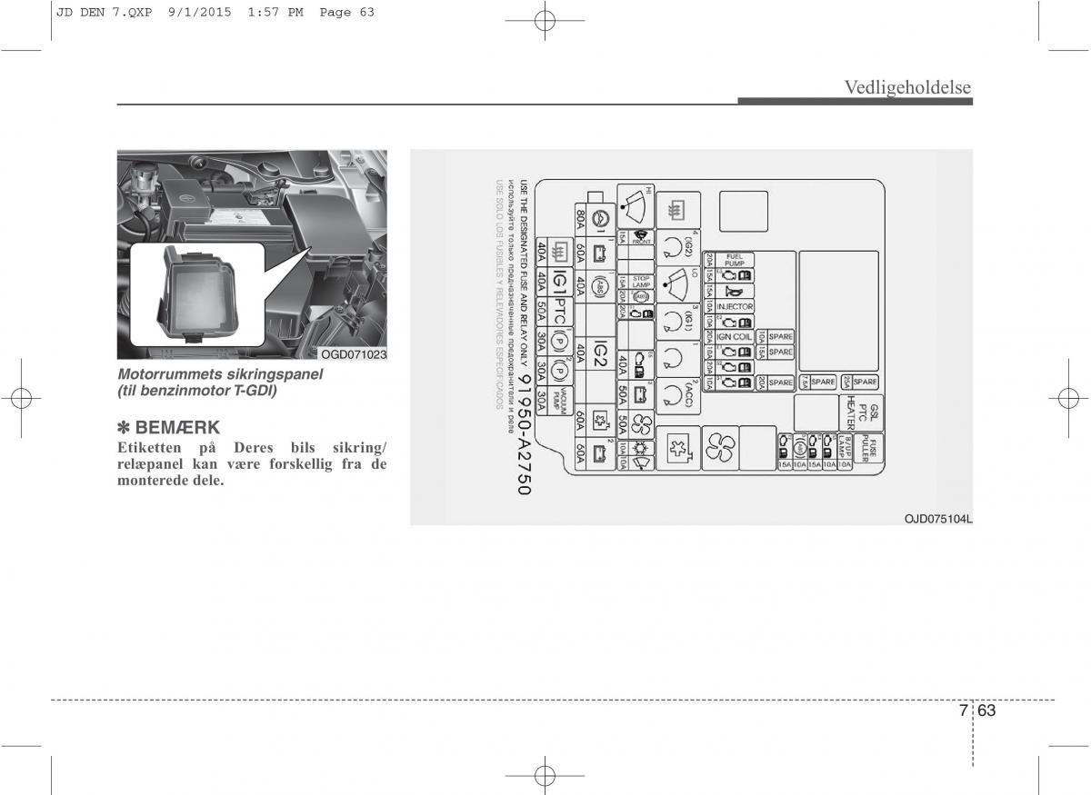 KIA Ceed II 2 Bilens instruktionsbog / page 567