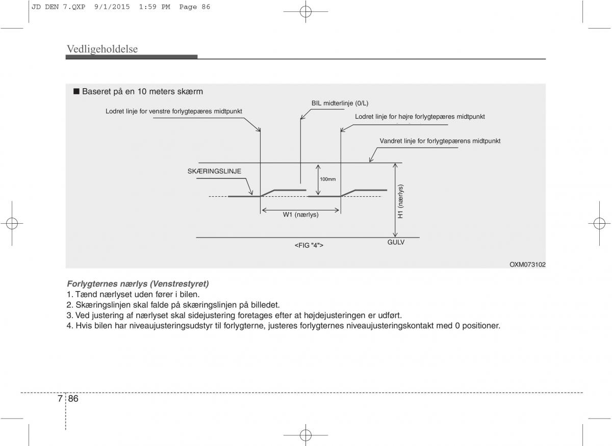 KIA Ceed II 2 Bilens instruktionsbog / page 590