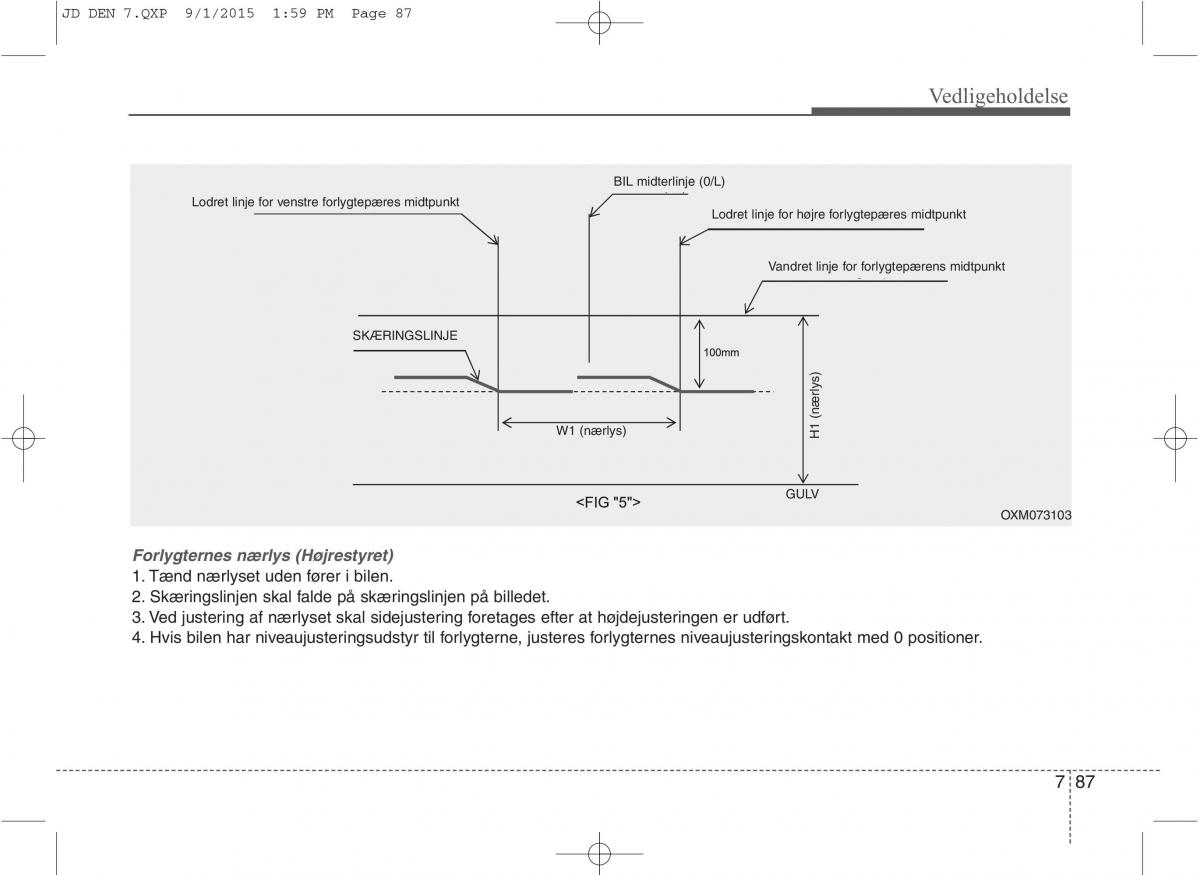 KIA Ceed II 2 Bilens instruktionsbog / page 591