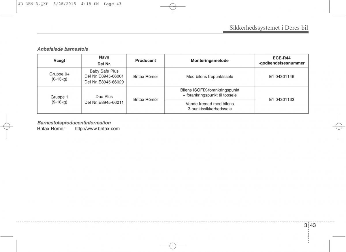 KIA Ceed II 2 Bilens instruktionsbog / page 60