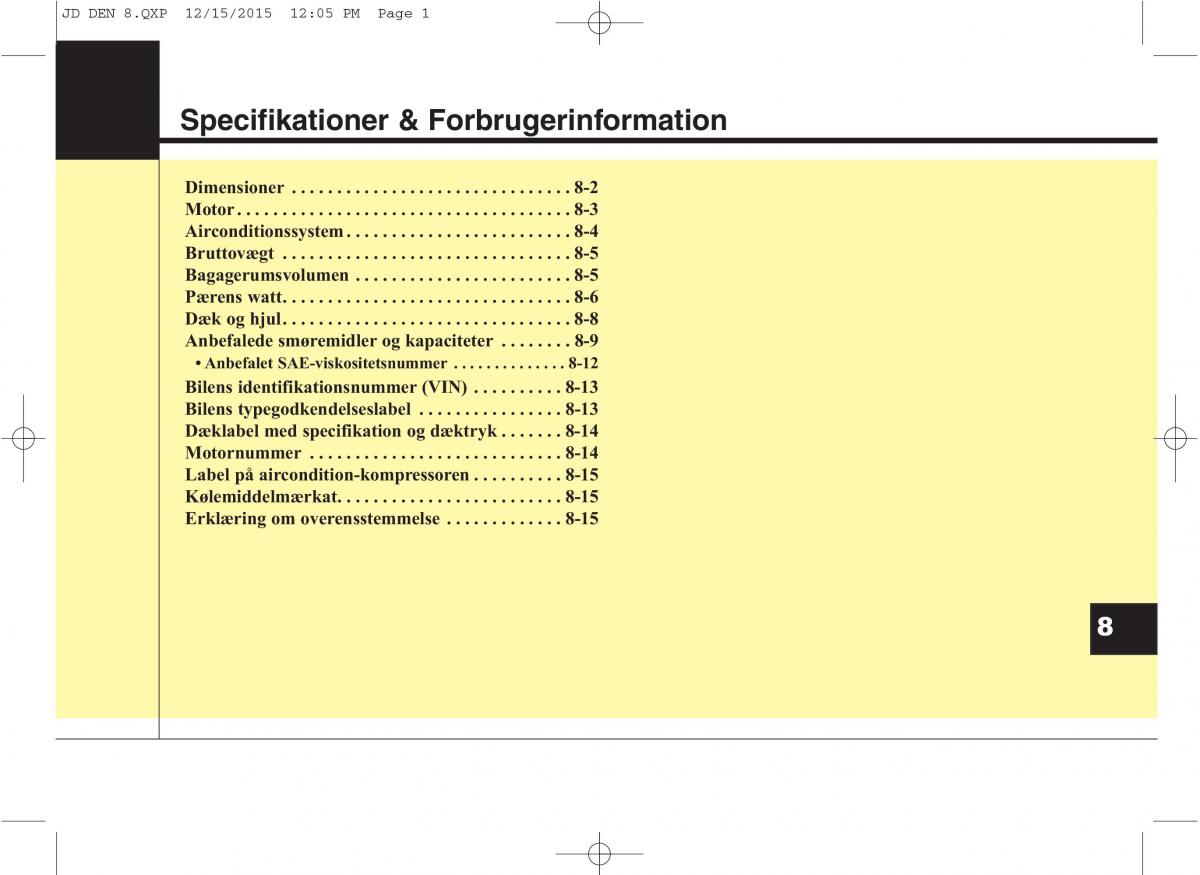 KIA Ceed II 2 Bilens instruktionsbog / page 610