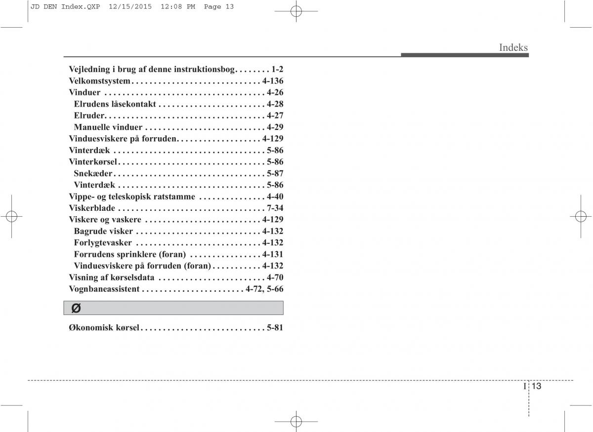 KIA Ceed II 2 Bilens instruktionsbog / page 637