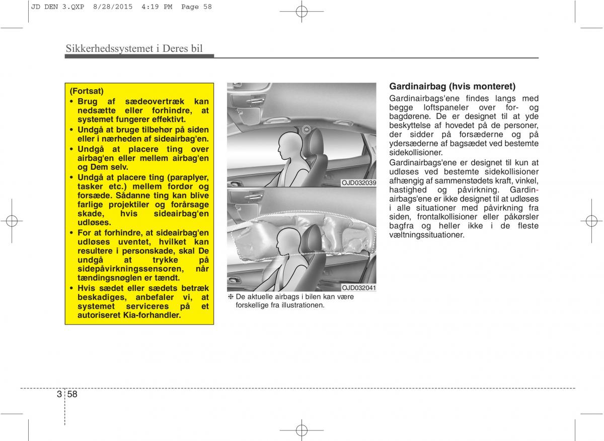 KIA Ceed II 2 Bilens instruktionsbog / page 75