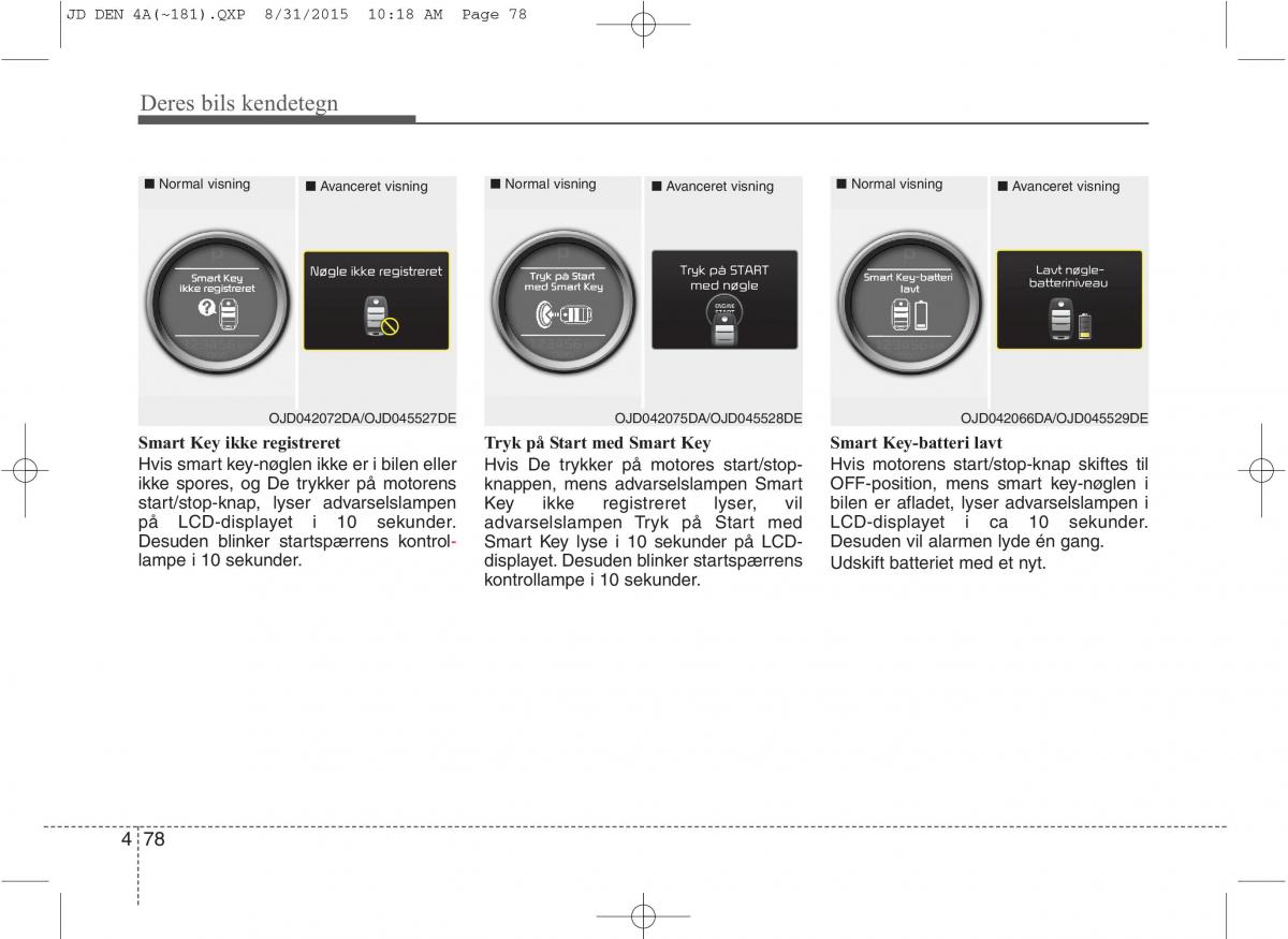 KIA Ceed II 2 Bilens instruktionsbog / page 162